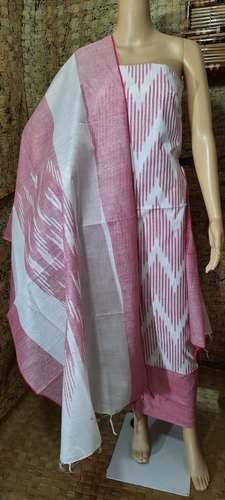 Unstitched Pure Khadi Cotton Suit for Ladies by Vishwanath Handloom