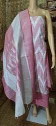 Unstitched Pure Khadi Cotton Suit for Ladies
