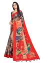 Buy Digital Printed Saree By Fevinaa Brand thumb 2