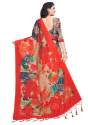 Buy Digital Printed Saree By Fevinaa Brand thumb 4