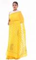 Buy Lucknow Chikankari Cotton Saree By Lavangi thumb 2