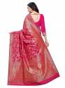 Buy Banarasi Jacquard Silk Strictly Designer Saree thumb 2