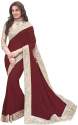 Buy Embroidery Chiffon Saree By AANZIA Brand thumb 1