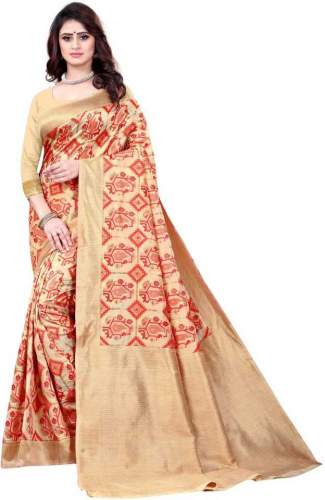 Buy Jacquard Saree By AANZIA Brand by AANZIA