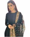 Get Black Georgette Suit By Ethnic Yard Brand thumb 1