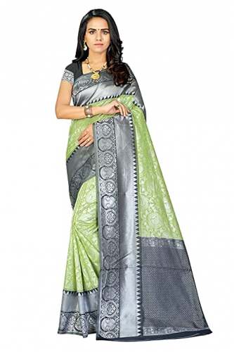 Buy Banarsi Silk Saree By Shree Brand by Shree