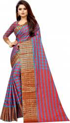Buy Jacquard Cotton Silk Saree By NAVLIK Brand