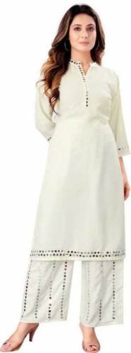 Buy NAVLIK Brand Kurta and Palazzo Set Rayon