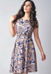 Lycra One Piece Western Dress Present by NAVLIK