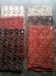 Cotton hand Block Ajrakh Fabric 