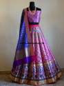 Banarasi Handwoven Art Silk Lehenga
