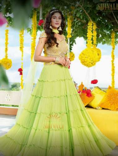 Haldi Function Designer Lehenga Choli