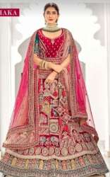Red Bridal Lehenga for Ladies