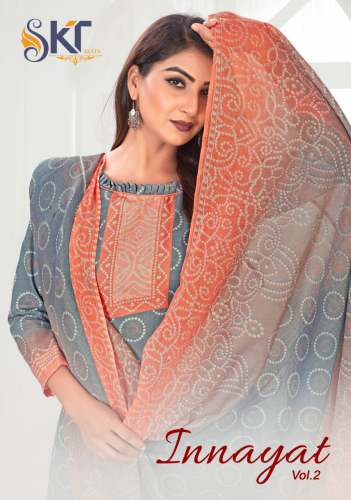 Fancy Cotton Dress Material -  INNAYAT (Vol-2) by Shree Ram Fabrics