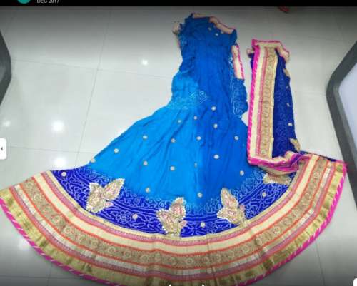 Stylish Bandhani Traditional Lehenga Choli by Chirag Hastkala