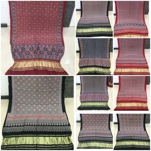 Unique Handloom Patola Design Saree from kutch by Chirag Hastkala