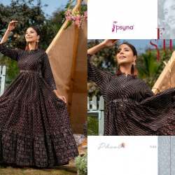 Wedding Wear Floor Length Gown Kurti 