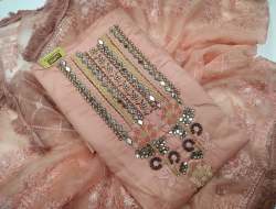 Embroidered Suit Material for Ladies