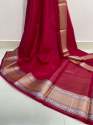 Banarasi Kora Organza Soft Silk Saree thumb 5