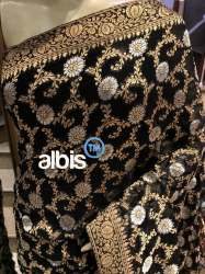 Banarasi Semi Georgette Meenakari Soft Silk Saree