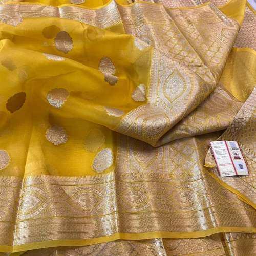 Banarasi Kora Organza Silk Sarees