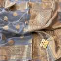 Banarasi semi Kora Organza Soft Silk Saree thumb 2
