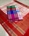 Banarasi Soft Silk Shibori Dye Saree With Brocade Blouse thumb 5