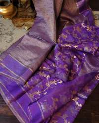 Banarasi Tissue Crush Saree