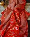 Banarasi Tissue Crush Saree thumb 1
