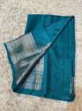 Beautiful Handmade Banarasi Soft Silk Saree thumb 4