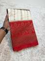 Designer Banarasi Semi moonga Soft Silk Saree thumb 2