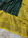 Designer Banarasi Semi moonga Soft Silk Saree thumb 4