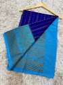 Designer Banarasi Semi moonga Soft Silk Saree thumb 5
