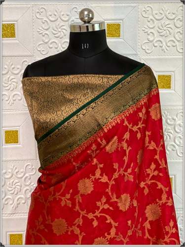 Fancy Dyeable Banarasi Warm Soft Silk Saree 