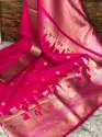 Ganga Ghaat- Banarasi Handloom Silk Saree thumb 7