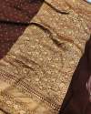 Jacquard Weaving Soft Silk Booti Saree thumb 9