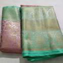 Kanchi Banarasi Tissue Waskat Silk Saree