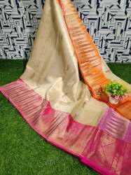 Latest Collection Soft Tissue Banarasi Saree