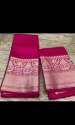 New Arrival Soft zari  Pure Linen Silk Saree thumb 11