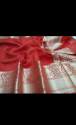 New Arrival Soft zari  Pure Linen Silk Saree thumb 13