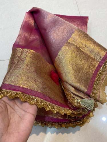New Arrivals Tissue Silk Saree 