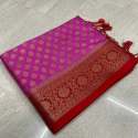 New Banarasi Warm Dyeable Soft Silk Botti Saree thumb 9