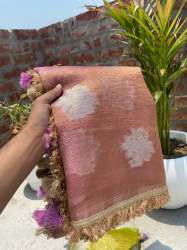 New Collection  Crush Tissue Silk Saree