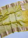 New Collections Banarasi Tissue Crush Soft Silk Saree thumb 8
