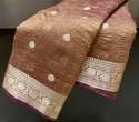 New Collections Tissue Crush Soft Silk Saree thumb 2