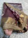 New Lunching Banarasi Tissue Soft Silk Saree  thumb 3