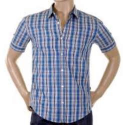 Mens Cotton Checks Shirt 