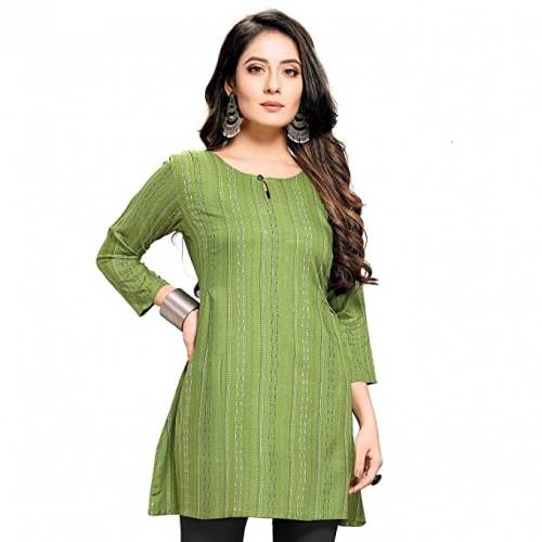 Buy Shiv Textiles Rayon Kurti At Wholesale Price by Shiv Textiles