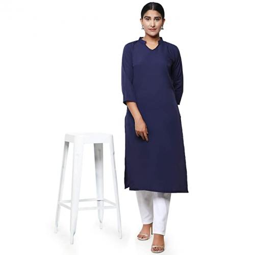 Buy Women Crepe Kurti By Shiv Textiles Brand