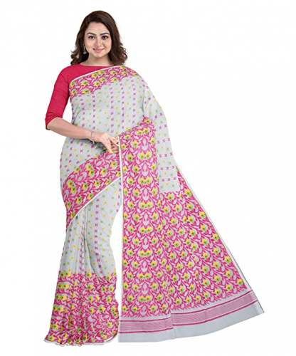 Buy Dhakai Jamdani Saree By SARIKA Brand by Sarika